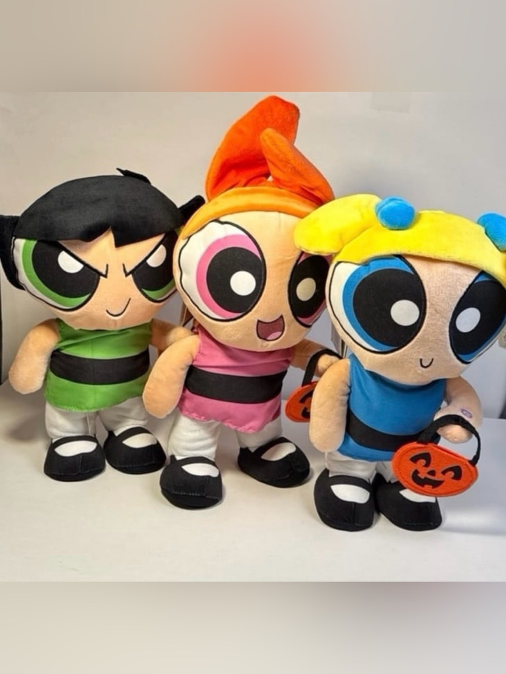 Powerpuff Girls‎ Halloween side steppers Blossom, Buttercup, Bubbles